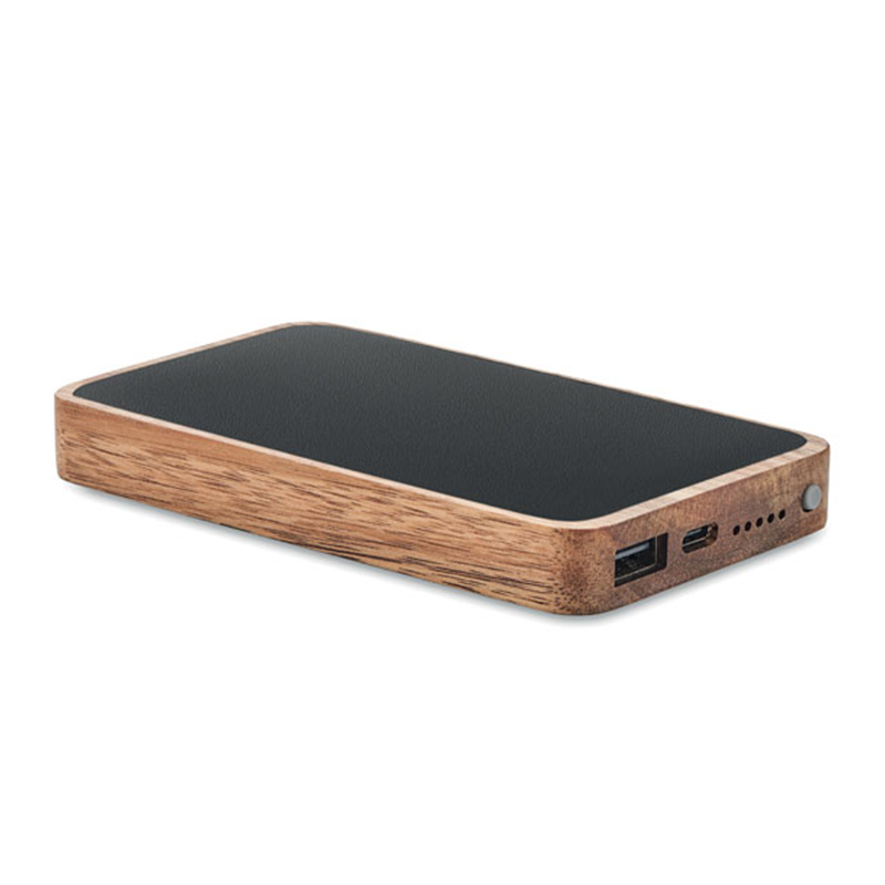 Chargeur sans fil en bois